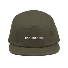 Load image into Gallery viewer, mountains Five Panel Cap