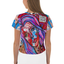 Load image into Gallery viewer, All-Over Print Crop Tee