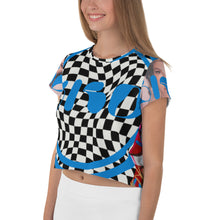 Load image into Gallery viewer, All-Over Print Crop Tee