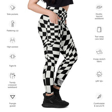 Load image into Gallery viewer, Crossover leggings with pockets