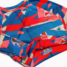 Load image into Gallery viewer, Taped Recycled long-sleeve crop top