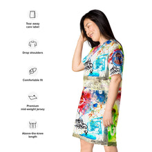 Load image into Gallery viewer, Start a Trend T-shirt dress