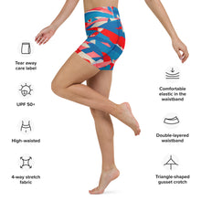 Load image into Gallery viewer, Taped Yoga Shorts