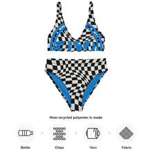 Load image into Gallery viewer, Bird Recycled high-waisted bikini
